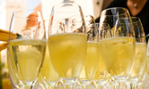 Picture of champagne glasses